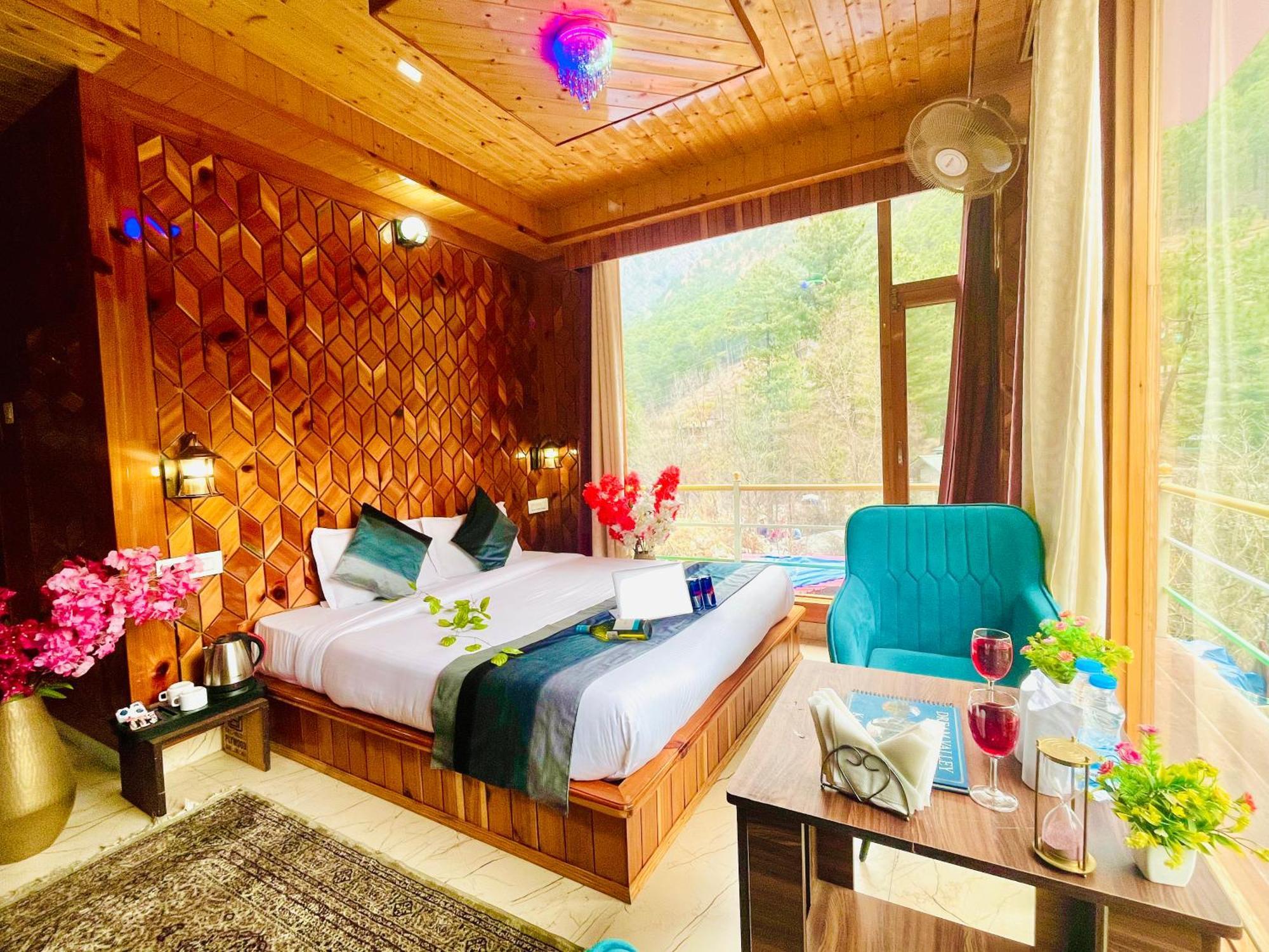 Hotel Dream Valley Kasol #Near Mall Road #River View #Parking #Gaming Zone #Open Terrace #Restaurant 外观 照片