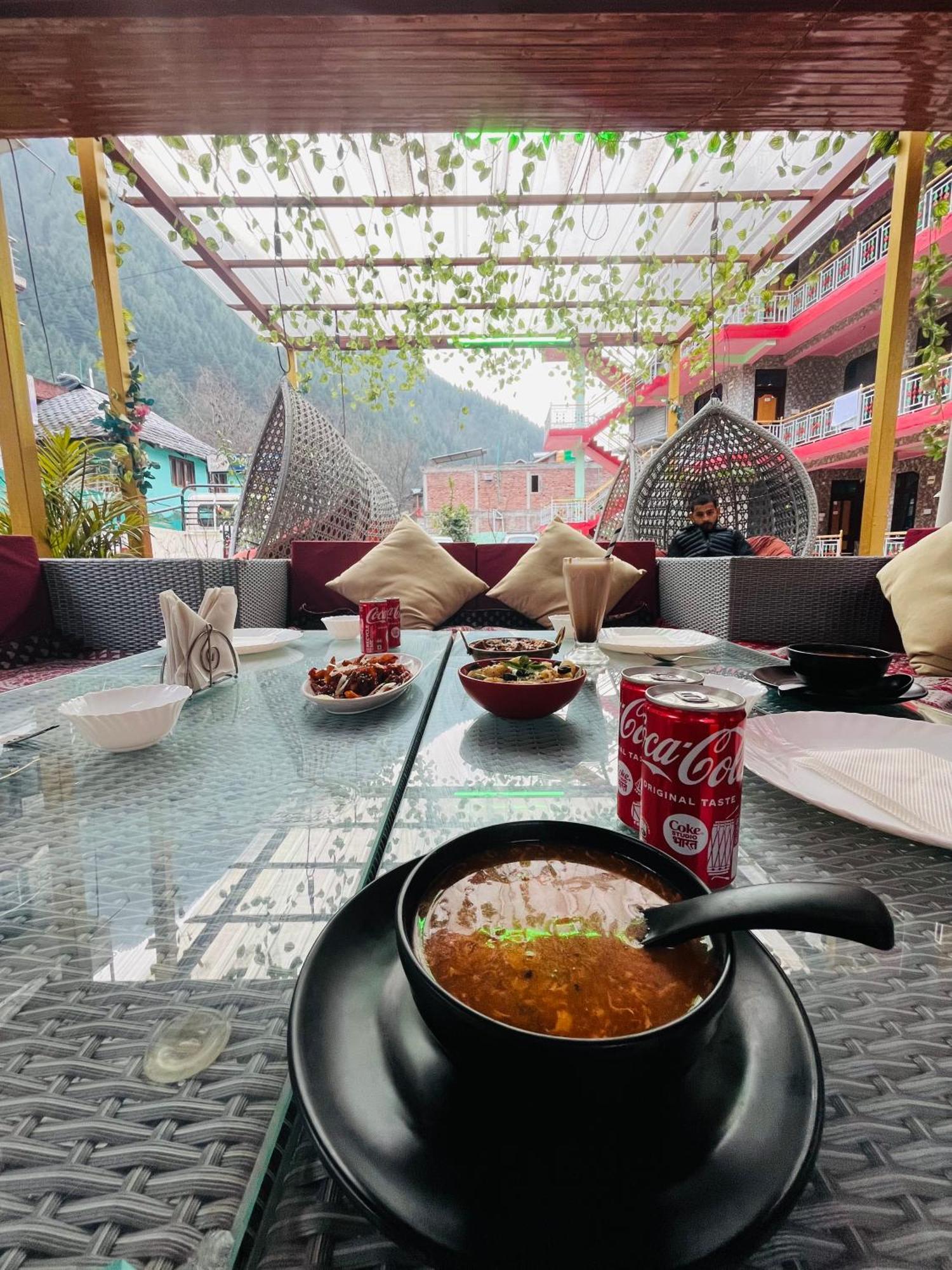 Hotel Dream Valley Kasol #Near Mall Road #River View #Parking #Gaming Zone #Open Terrace #Restaurant 外观 照片